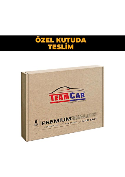 Teamcar Maximum Oto Paspas 4D Havuzlu Siyah