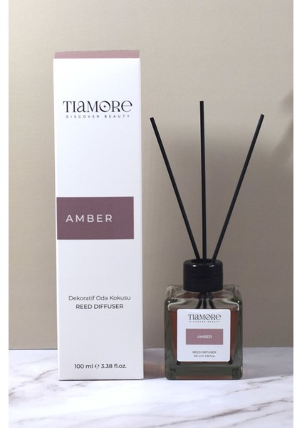 Amber Bambu Çubuklu Oda Kokusu 100 ml