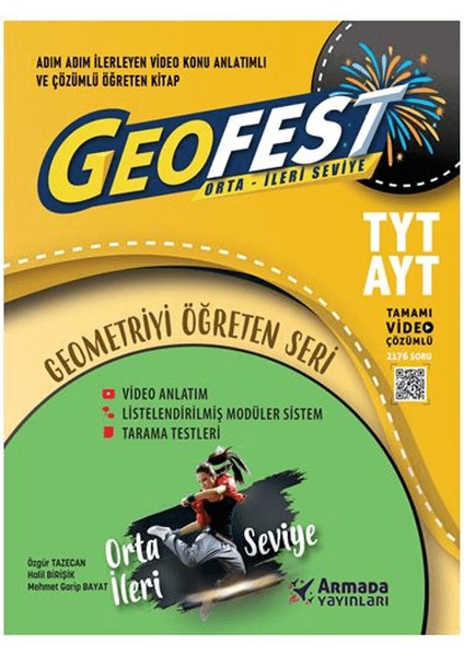 Armada Yks TYT AYT Geofest Orta Ileri Seviye Soru Kitabı