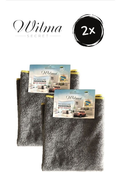 Wilma Secret Mikrofiber Detay Havlusu 50X70CM 2 Adet
