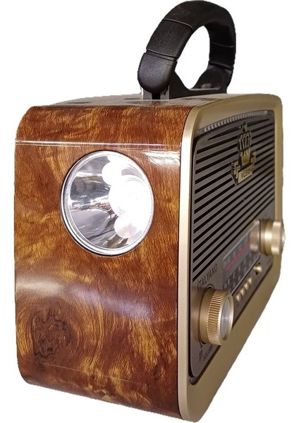 Nostaljik Radyo Usb/sd/mp3/bluetooth Işıklı Şarjlı Nostaljik Radyo modelleri