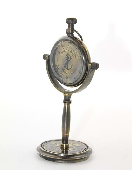 Masa Üstü Pirinç Saat