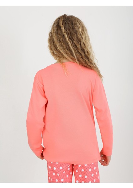 Kız Çocuk Uzun Kollu %100 Pamuklu Pijama Takımı Let Your fırsatları