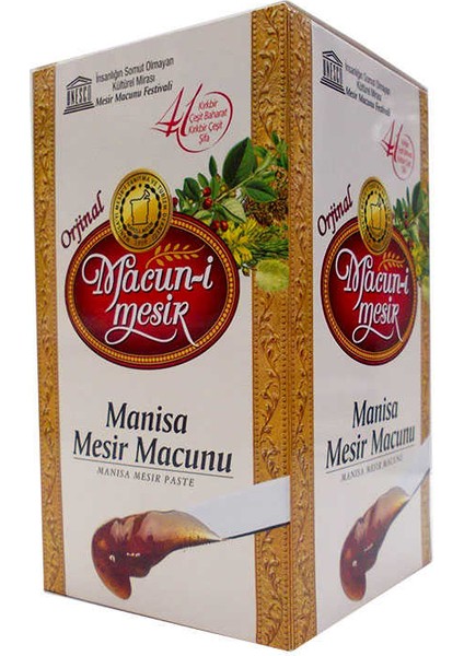 Manisa Mesir Macunu Cam Kavanoz 400 gr