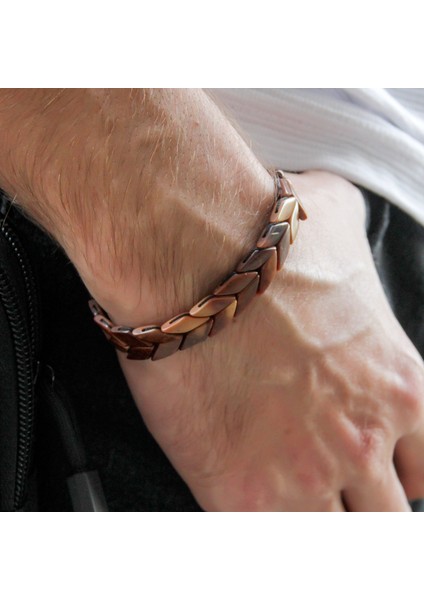 Doğal Kuka Ağacı Erkek Asansörlü Bileklik EUB63 fiyatları