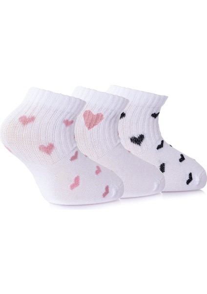 HelloBaby Kız 3lü Soket Çorap Kız Bebek