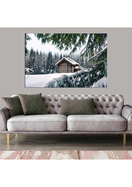 Exclusive Serie" Kış Manzarası Kanvas Tablo