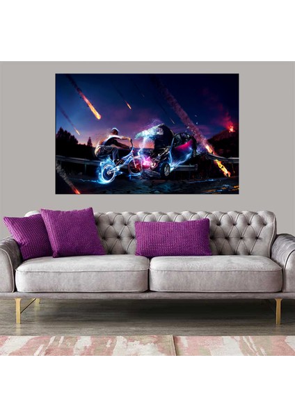 Exclusive Serie" Poster Kanvas Tablo