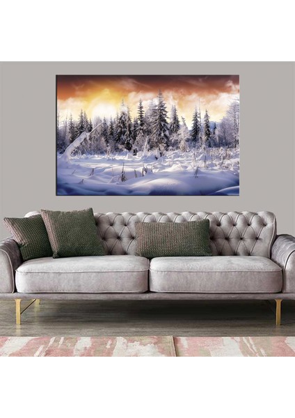 Exclusive Serie" Kış Kanvas Tablo