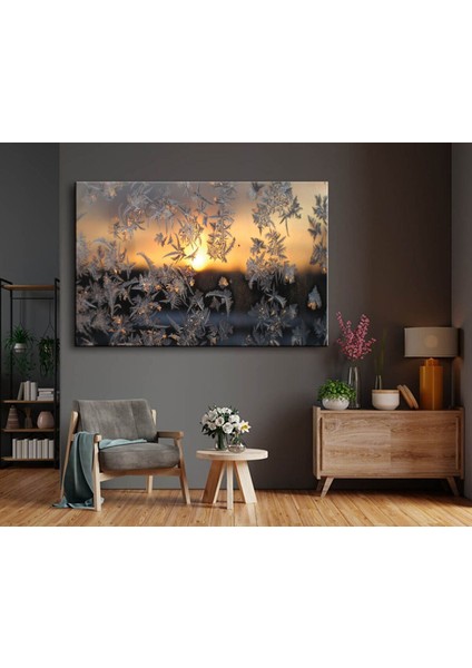 Exclusive Serie" Sonbahar Çiçekleri Kanvas Tablo