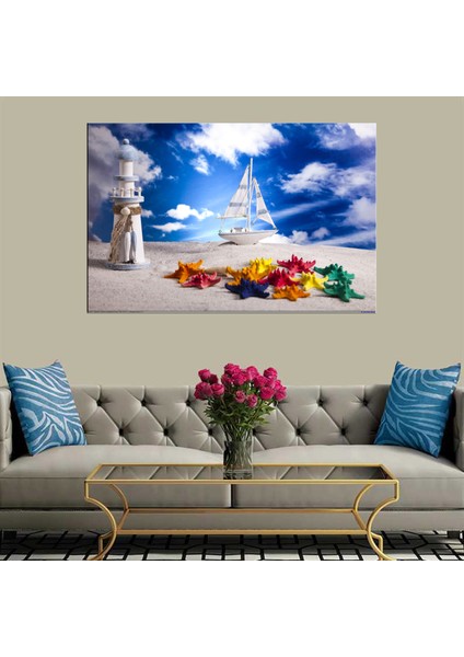 Exclusive Serie" Deniz Yıldızları Kanvas Tablo