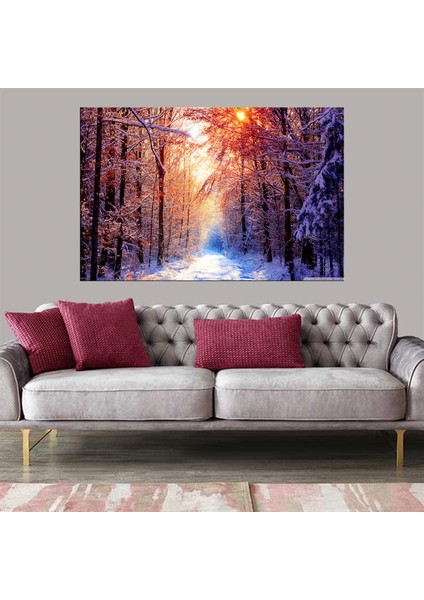 Exclusive Serie" Kış Kanvas Tablo