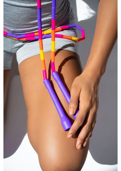 Meli Boncuklu Atlama Ipi