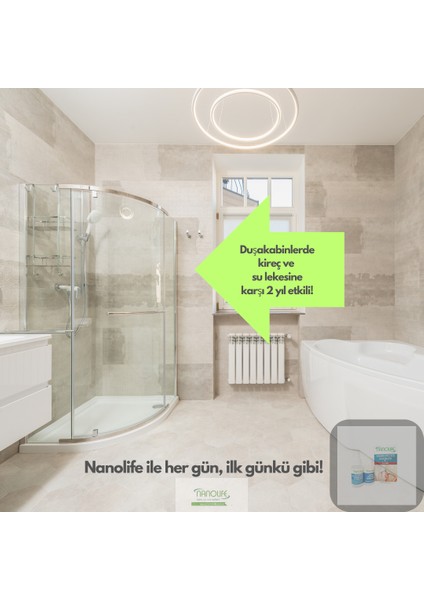 Duşakabin 2 Yıletkili Su Kaydırıcı / Kireç Lekesi Önleyici 09C056 6Lı Paket