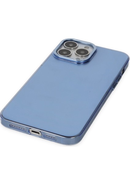 Apple iPhone 13 Pro Max Kılıf Metal Lens Köşesi ve Tuşları ile Darbelere Daha Dayanıklı Anka Kapak