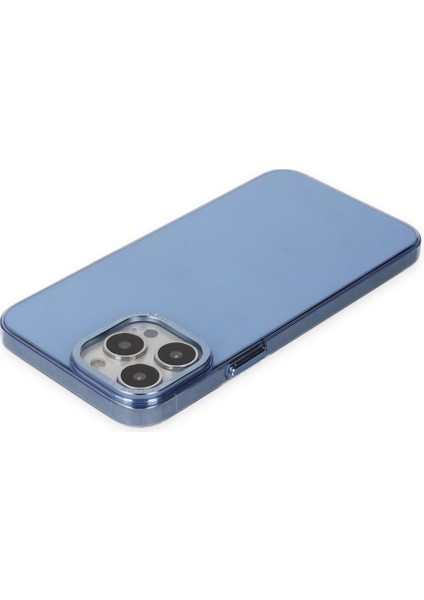 Apple iPhone 13 Pro Max Kılıf Metal Lens Köşesi ve Tuşları ile Darbelere Daha Dayanıklı Anka Kapak