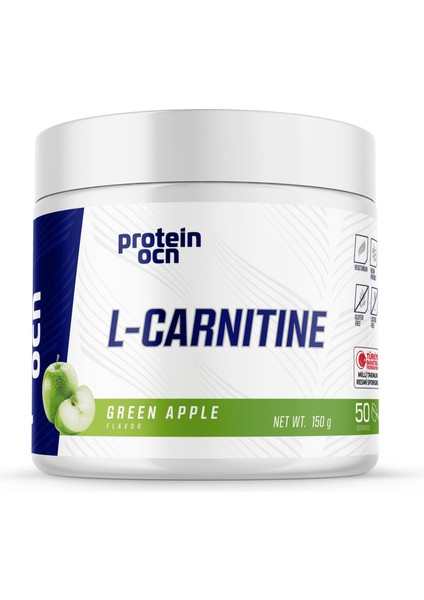 L-CARNİTİNE Yeşil Elma 150g - 50 servis