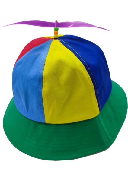 Gökkuşağı Silindir Parti Şapkası (Yurt Dışından)