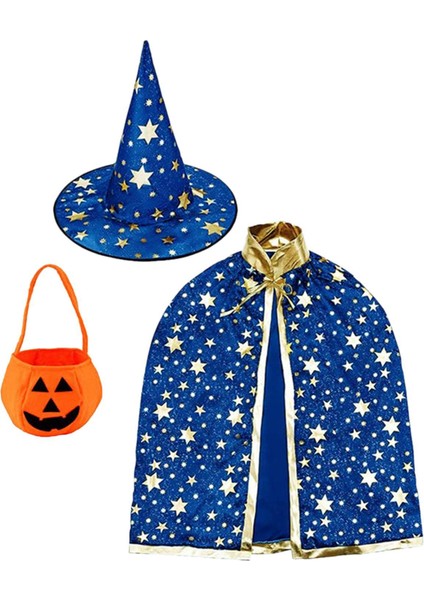 Çocuklar Için ve Balkabağı Çantası Büyücü Giydirme Rol Yapma Kıyafeti (Yurt Dışından) fiyatları