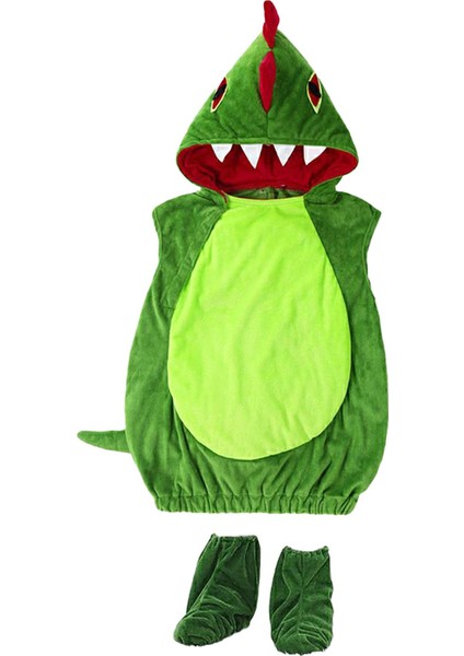 Çocuklar Dinozor Kostümü Cosplay Sahne Rol Oyunu Cadılar Yeşil (Yurt Dışından) fiyatları
