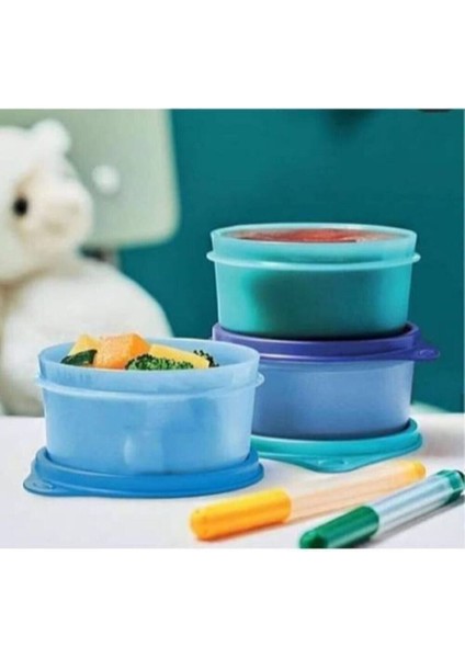 Tupperware Şeker Üçüzler 250 ml 3 Lü