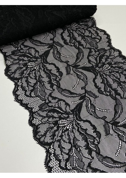 Likralı Geniş Dantel Esnek Dantel 1 Metre