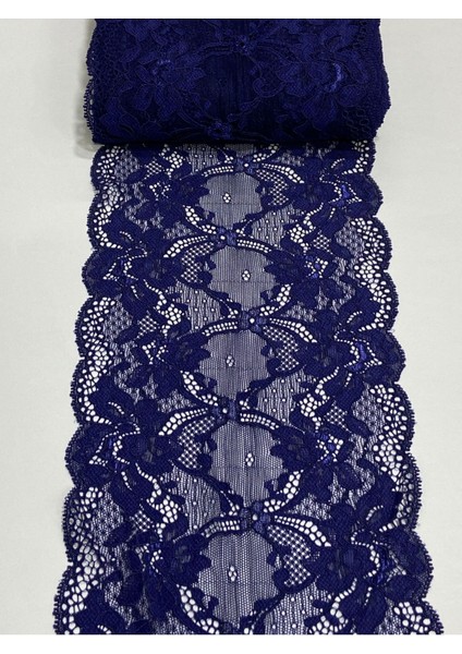 Likralı Geniş Dantel Esnek Dantel 1 Metre