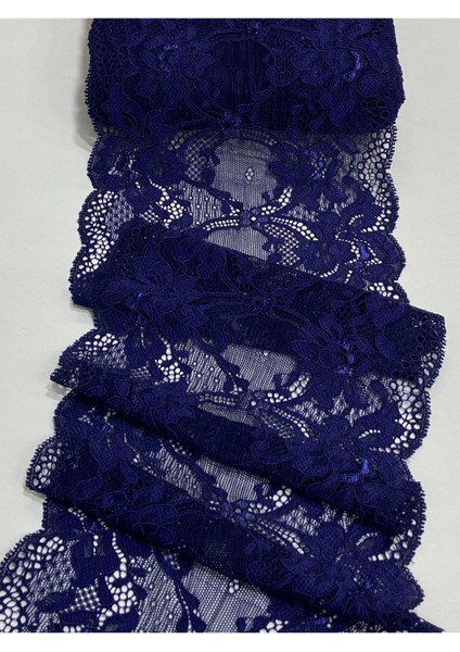 Likralı Geniş Dantel Esnek Dantel 1 Metre