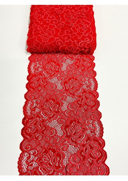 Likralı Geniş Dantel Esnek Dantel 1 Metre