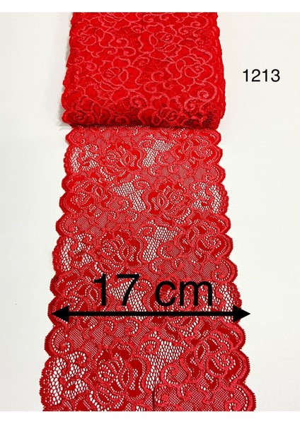 Likralı Geniş Dantel Esnek Dantel 1 Metre indirimleri