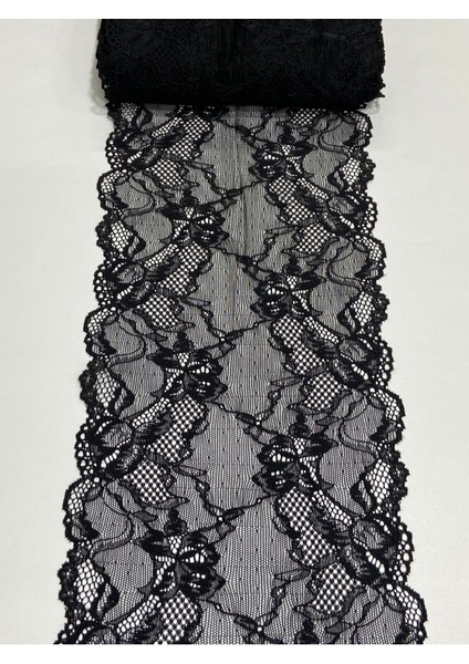 Likralı Geniş Dantel Esnek Dantel 1 Metre