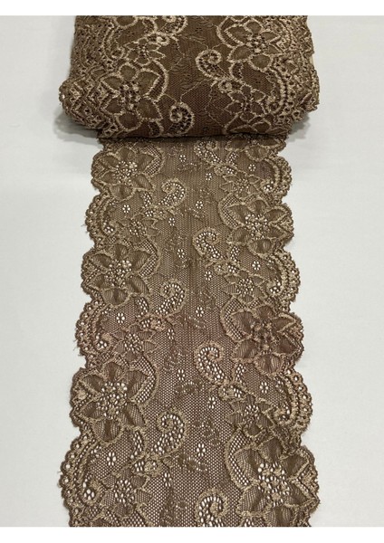 Likralı Geniş Dantel Esnek Dantel 1 Metre