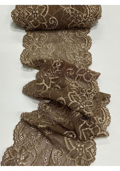 Likralı Geniş Dantel Esnek Dantel 1 Metre modelleri