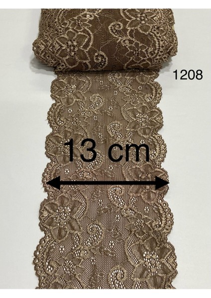 Likralı Geniş Dantel Esnek Dantel 1 Metre fırsatları