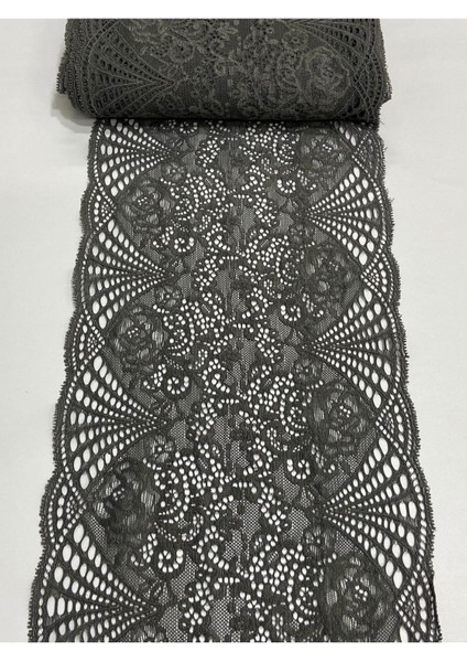 Likralı Geniş Dantel Esnek Dantel 1 Metre