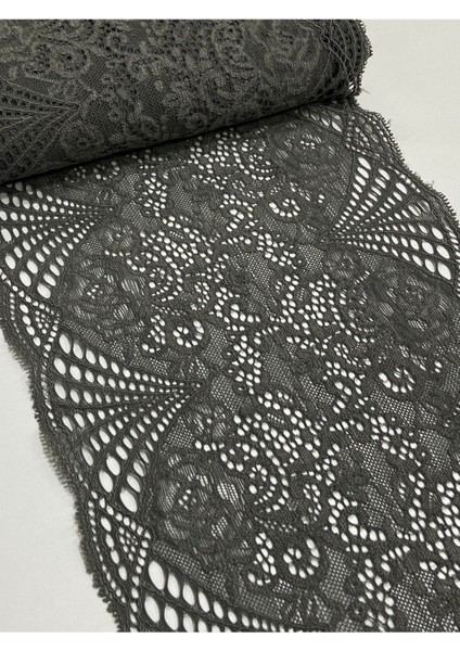 Likralı Geniş Dantel Esnek Dantel 1 Metre