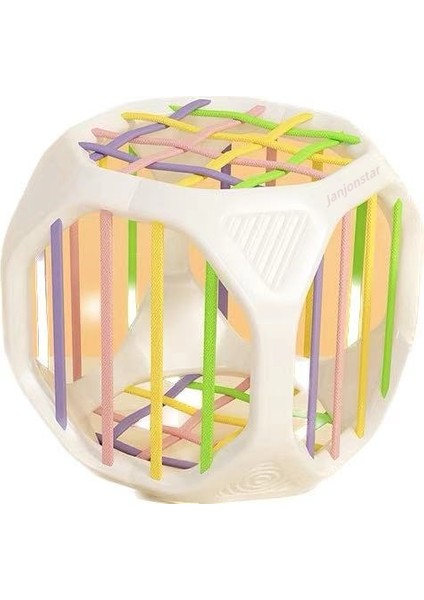 Sai Sai Le Baby Oyunu 0-1 Yaşlı Parmak Fine Rainbow Sai Sai Le Baby Puzzle Elasticity Exploration Box Hole (Yurt Dışından)
