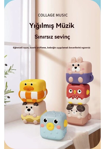 Sai Sai Le Baby Oyunu 0-1 Yaşlı Parmak Fine Rainbow Sai Sai Le Baby Puzzle Elasticity Exploration Box Hole (Yurt Dışından)