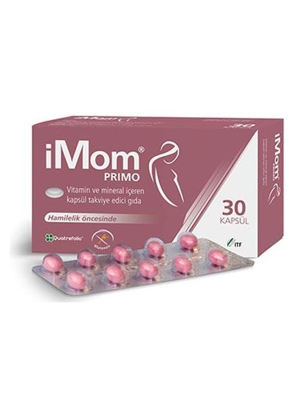 Imomprimo Vitamin ve Mineral Içeren Takviye Edici Gıda 30 Kapsül