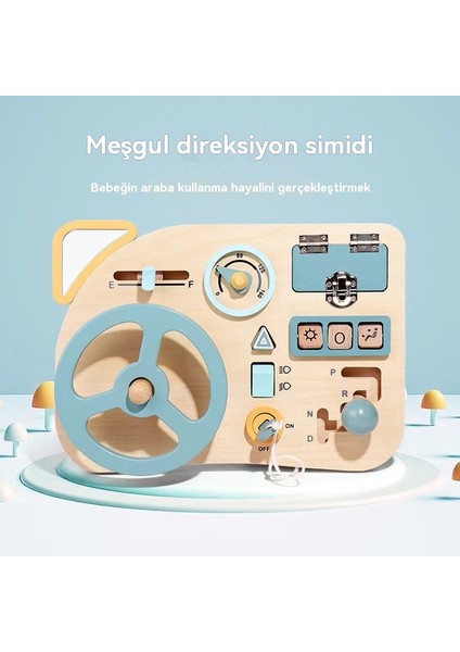 Çocukların Ev Öğrenmesi S Ürücü Puzzle Oyunu Montessori Erken Eğitim Yönetim Tebek Simülasyonu Meşgul Tahta (Yurt Dışından) fırsatları