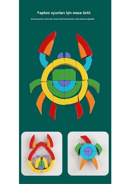 Çocukların Erken Eğitimi Için Döngül Yağmur Binası Blocks, Exercise, Renk Bilgisi, Geometry Binası, Stacking (Yurt Dışından)