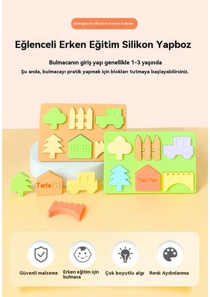 Yeni Yemek S Inıfı Satranabilir Çocukların Bulmaca Oyuncakları, Bebek Erken Eğitim Bulmacası Uyuşturucu Masası, Silikon Bulmaca Masası (Yurt Dışından) indirimleri