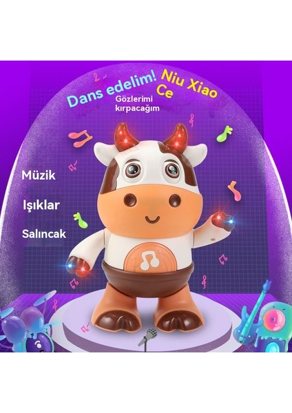 Elektrik Dans, Niu Xiaoke Şarkı S Öyleyebilir, Dans Eder, Yemek, Işık, Müzik, Çocukların Robot Oyuncakları. (Yurt Dışından) fırsatları