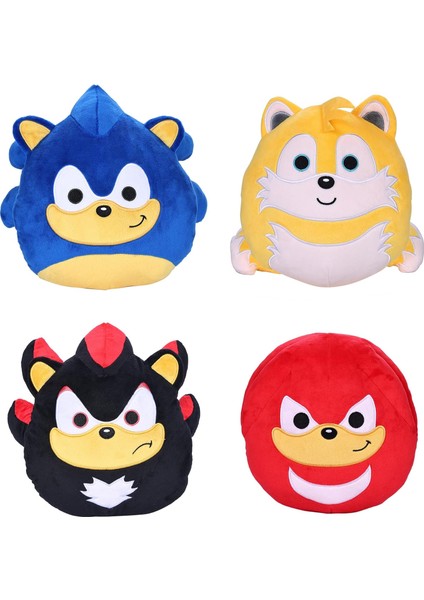 10 Inç Peluş Oyuncaklar - Kaliteli ve Yumuşak Doldurulmuş Hayvan Oyuncak - Film Peluş Oyuncaklar Şekil Hayvanlar Peluş Yastık Koleksiyonu (4'lü Paket) (Yurt Dışından)