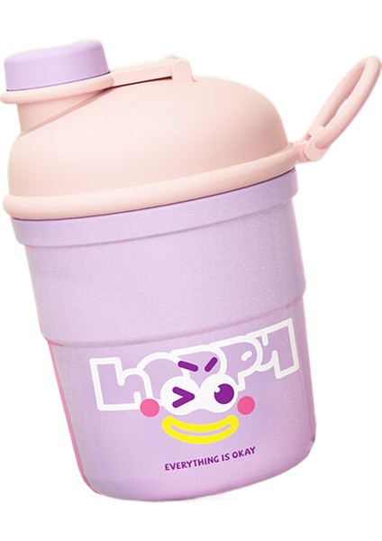 Dopamin Kahve Fincanı Taşınabilir Saman Kadın Su Bardağı Eşlik Eden Fincan Saman Kupası 316 Gıda Sınıfı Paslanmaz Çelik Bao 400ML (Yurt Dışından)