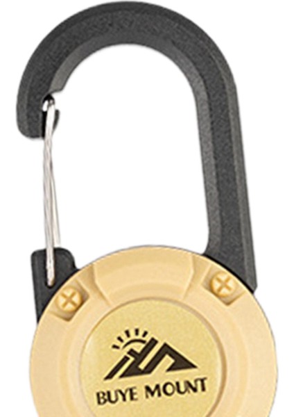 Geri Çekilebilir Ik Çok Amaçlı Karabina Trekking Tırmanma Khaki (Yurt Dışından) modelleri