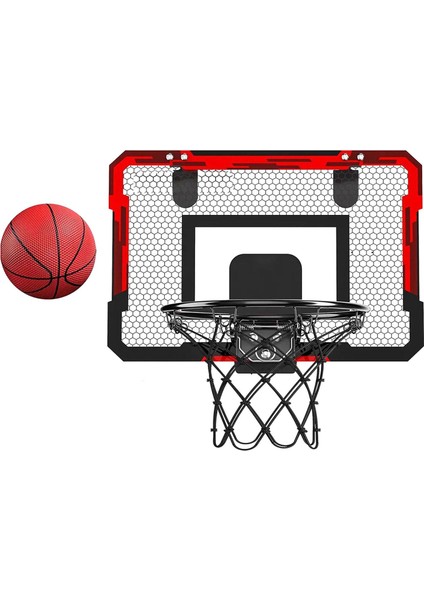 Duvara Monte Basketbol I Basketbol Sistemi Mini I Kapı Odası Kırmızı (Yurt Dışından)