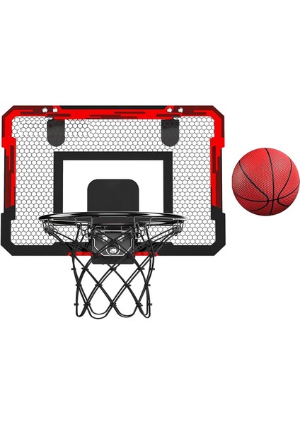 Duvara Monte Basketbol I Basketbol Sistemi Mini I Kapı Odası Kırmızı (Yurt Dışından)