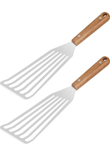 Yivli Spatula Büyük Kenarlı Mutfak Aletleri Yapışmaz I (Yurt Dışından)