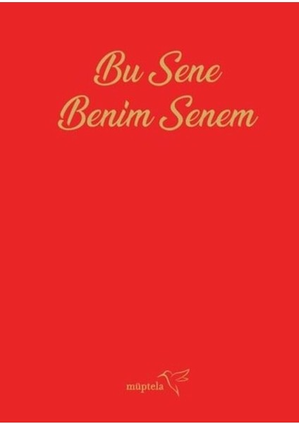 Bu Sene Benim Senem Ajandası